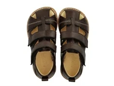 Angulus sandal mørkebrun bred